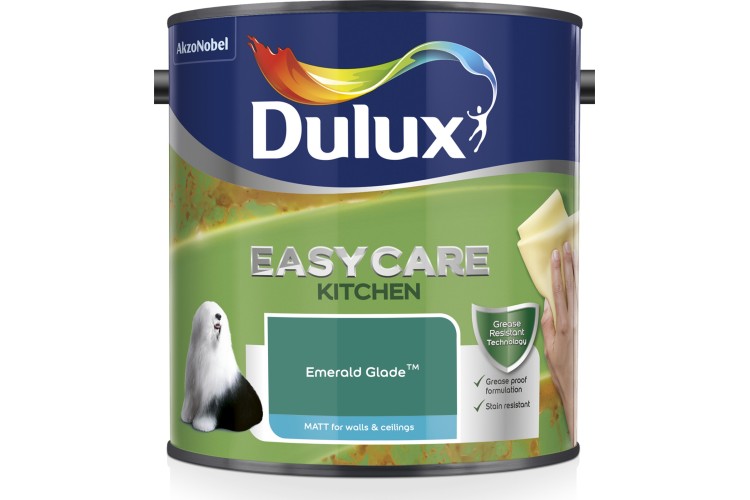 Dulux Easycare Kitchen Matt Emerald Glade 2.5L