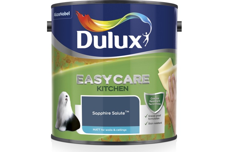 Dulux Easycare Kitchen Matt Sapphire Salute 2.5L