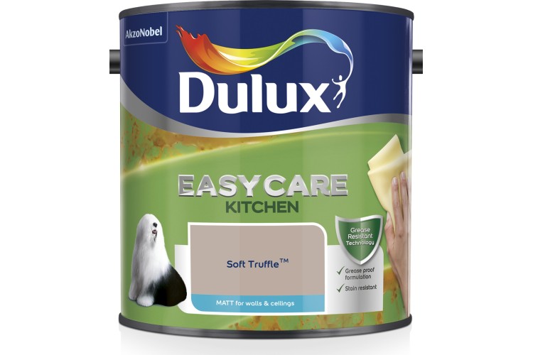 Dulux Easycare Kitchen Matt Soft Truffle 2.5L