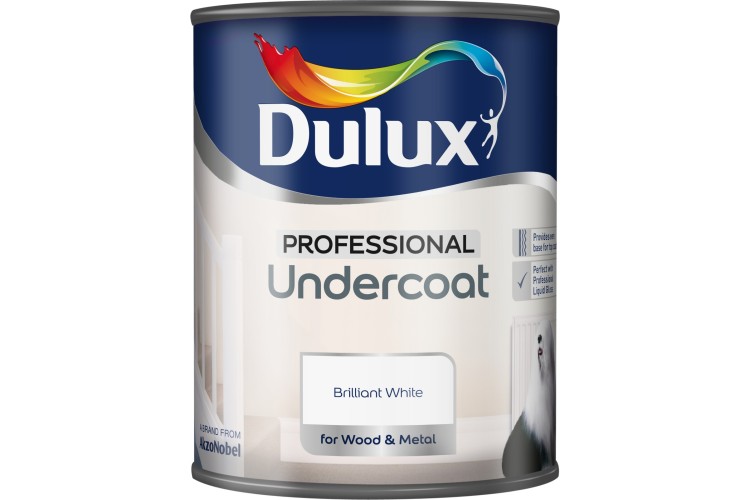 Dulux Professional Undercoat Brilliant White 750ml