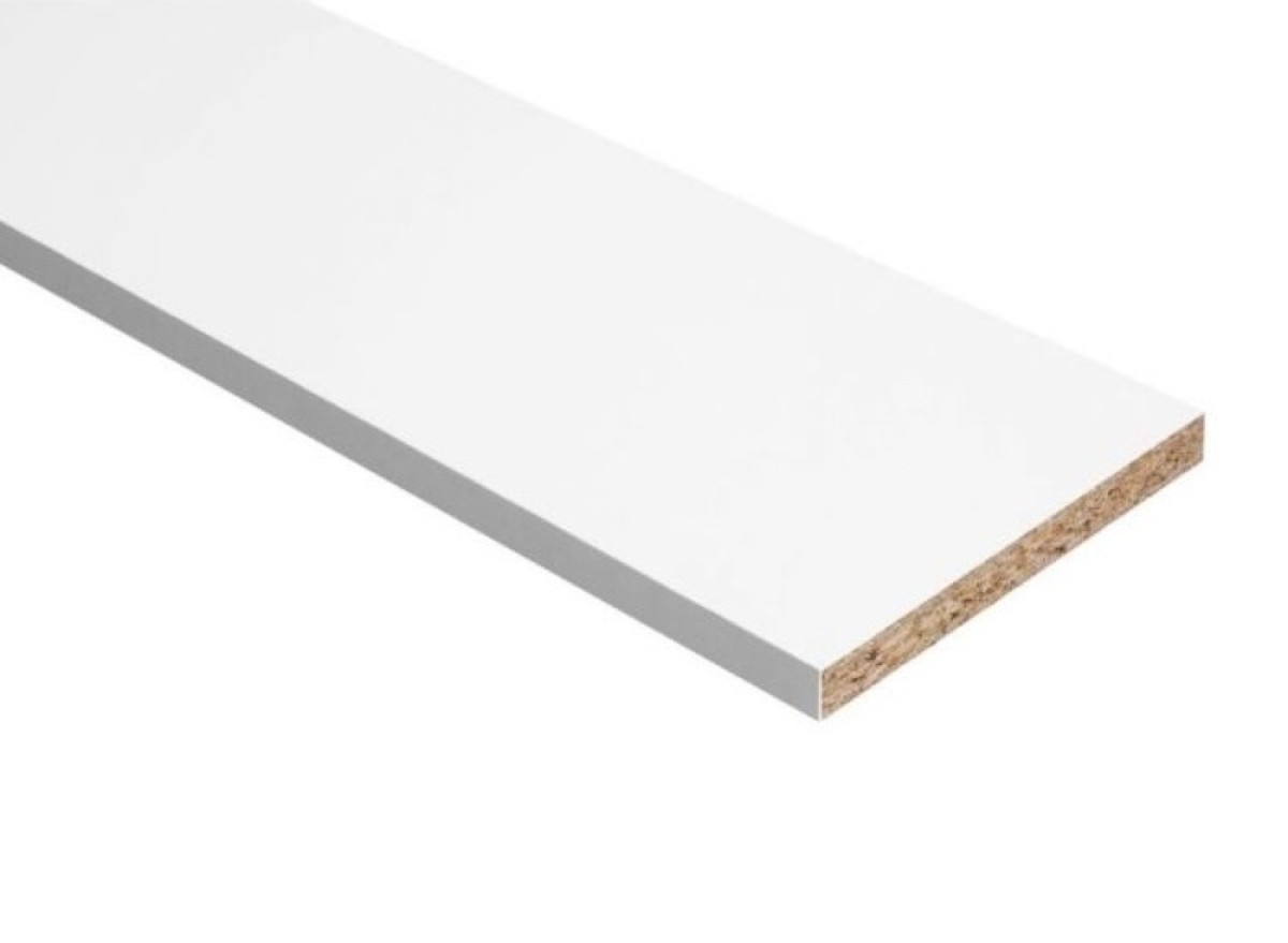 Melamine Board White 15 X 152 X 1830 Eakers DIY   Melamine Board White 15 X 152 X 1830 365395 