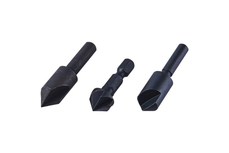 3pc Countersink Bit Set - Eakers DIY