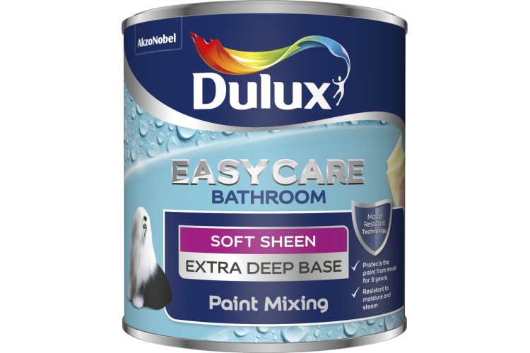 Dulux Colour Mix Easycare Bathroom Soft Sheen Extra Deep Base 1L