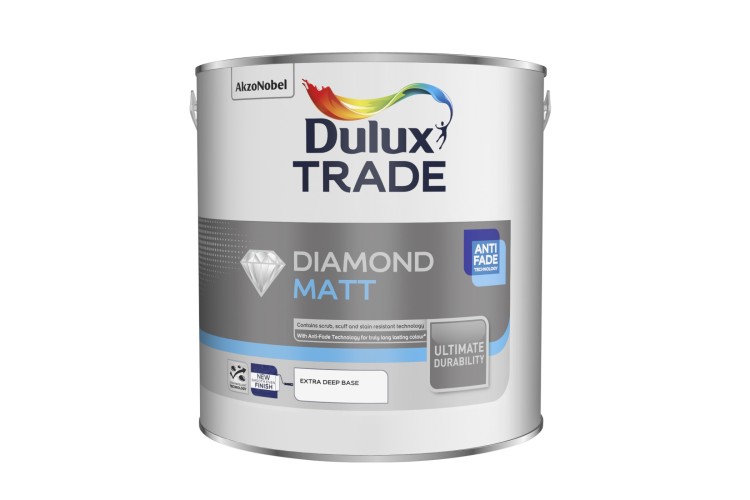 Dulux Trade Diamond Matt Extra Deep Base 2.5L