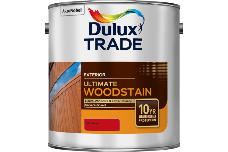 Dulux Trade Ultimate Woodstain Red Base 2.5L